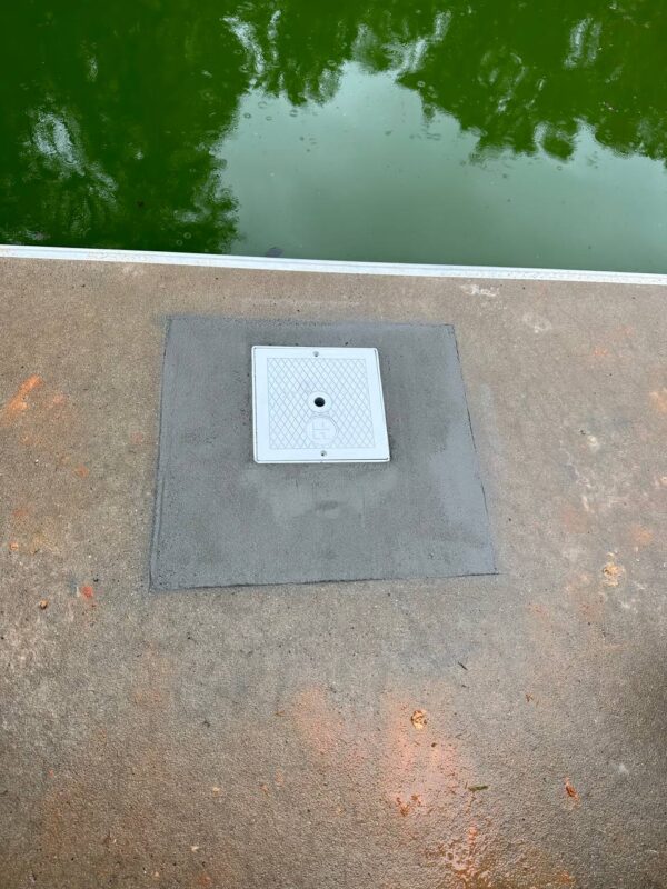 We installed a new skimmer and run new suction line