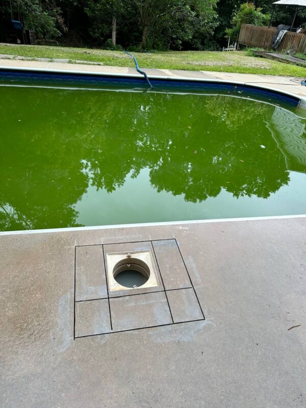 We installed a new skimmer and run new suction line