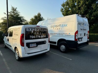 pool leak detection Huntersville NC